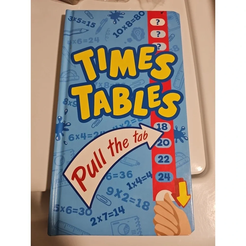 Times Tables Pull the‎ Tab by Arcturus Publishing Limited (2020, Hardcover)